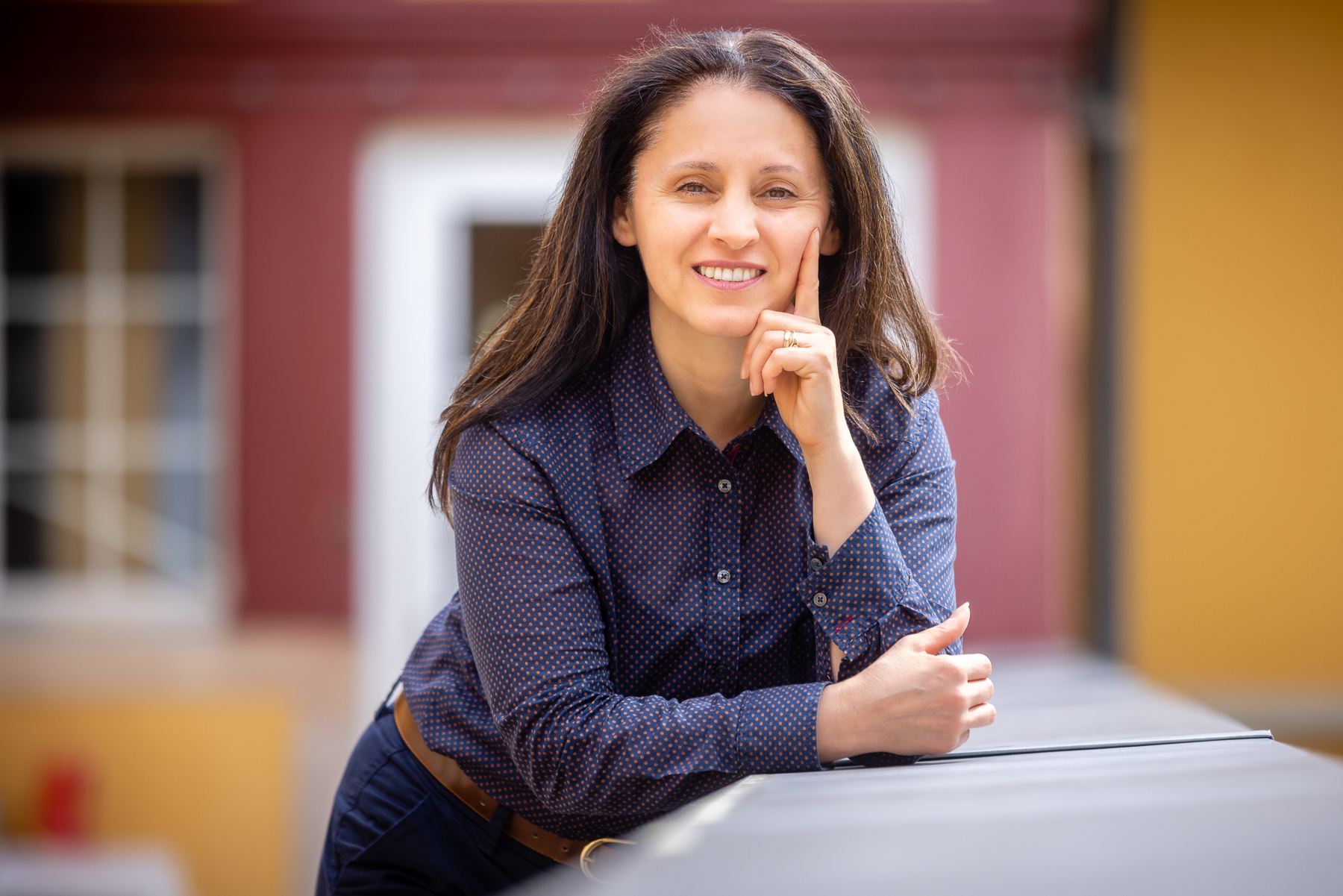 photo of the head of ISSH school Ebru Güver, Head of School