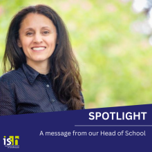 A message from the Head of School