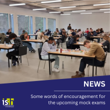 Some words of encouragement for the upcoming mock exams