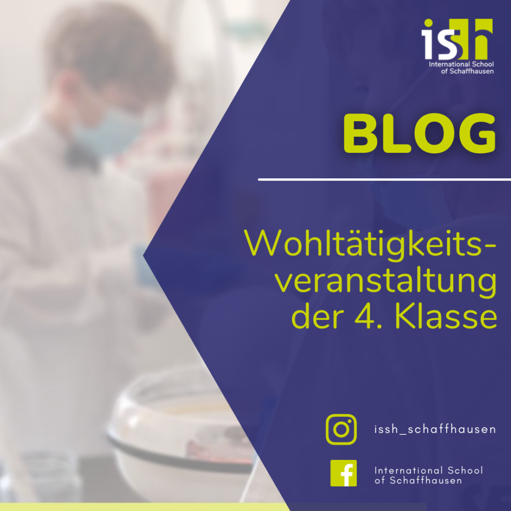 Wohltätigkeitsveranstaltung der 4. Klasse