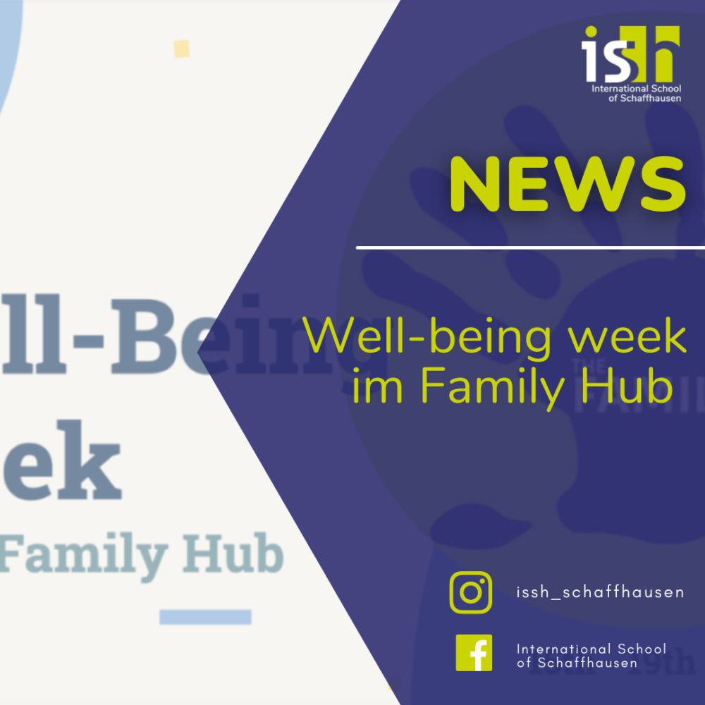 Well-being week im Family Hub
