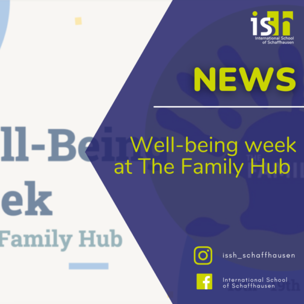 Well-being week at the Family Hub
