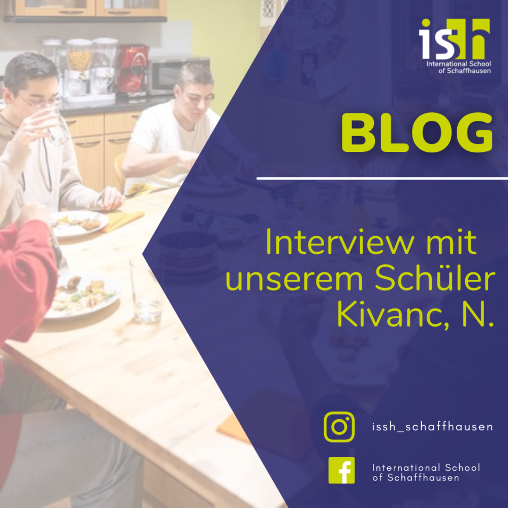 Interview mit Kivanc, N. (Internatsschüler aus der Türkei)