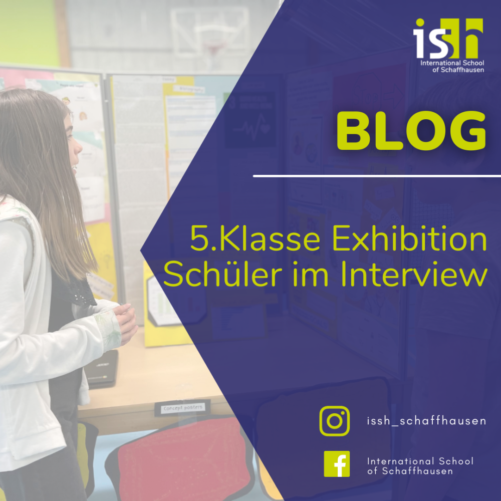 5. Klasse Exhibition | Schüler im Interview