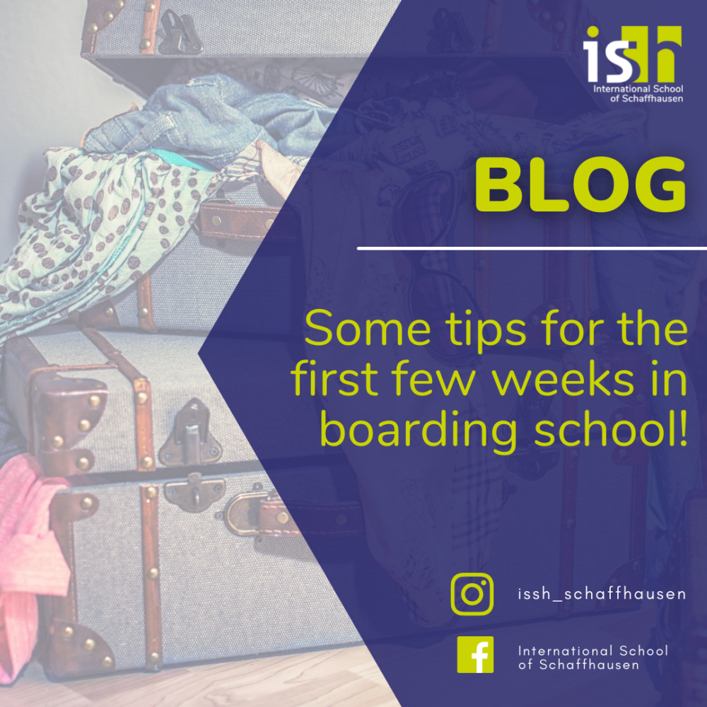 Some tips to survive the first few weeks of boarding school