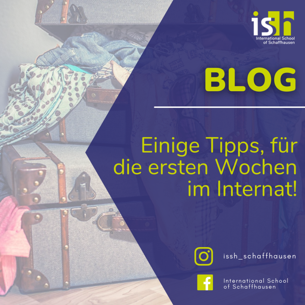 Einige Tipps, für die ersten Wochen im Internat!