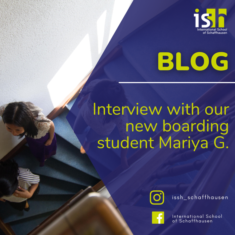 Interview with our boarding student Mariya G.