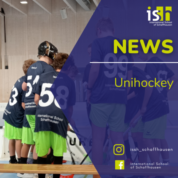 Secondary first off-site team competition for unihockey