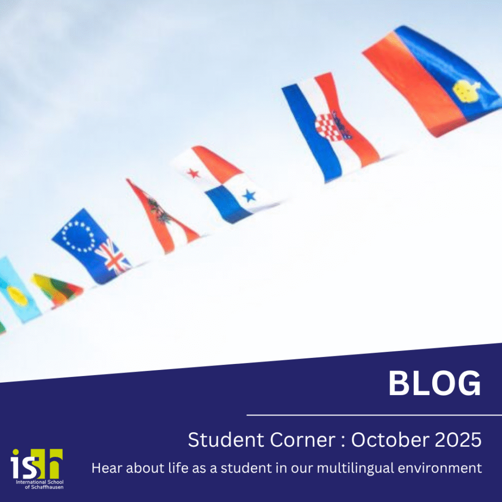 Student Corner, October 2025: Hear about life as a student in our multilingual environment